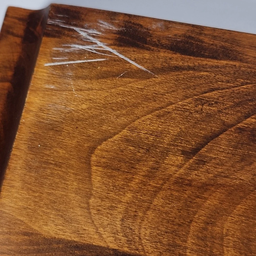 Vintage Mid Century Modern MCM/Retro Wood Cheese Charcuterie Board - Picture 15 of 16
